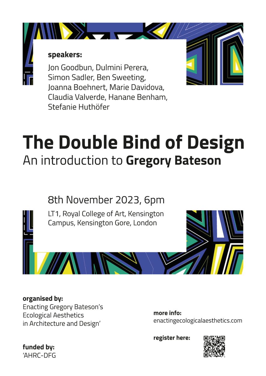 Our RCA event is next Wednesday. Londoners: Come in person. Everyone else: watch on Zoom. Pls register here: eventbrite.com/e/the-double-b……