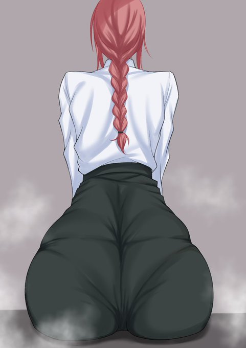 デカくて雌臭い女の尻 