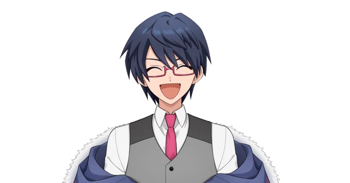 皆さんありがとうございましたーーーーーーーーーーーーーーーーーーーーーーー!!!!!!!!!!!!!!これは虚空にいる私です。お納めください。#面白メガネLIVE2D 