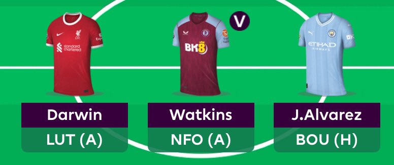FPLSteve's tweet photo. POV you’ve got the best front 3 in the game👨🏻‍🍳 https://t.co/e4Gfvw1BnZ
