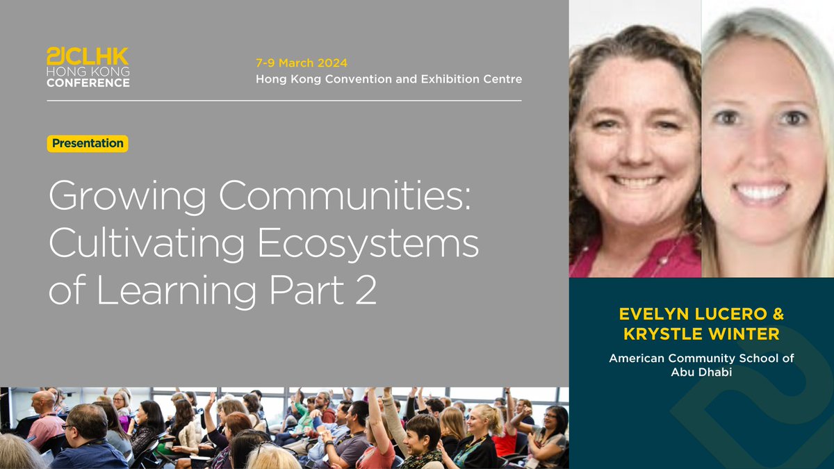 21st Century Learning (@21cli) on Twitter photo Hear from Evelyn Lucero (<a href="/EvelynRDLucero/">Evelyn Lucero</a>) & Krystle Winter at #21CLHK "Growing Communities: Cultivating Ecosystems of Learning Part 2" zurl.co/vp3M Hear from Evelyn Lucero (<a href="/EvelynRDLucero/">Evelyn Lucero</a>) & Krystle Winter at #21CLHK "Growing Communities: Cultivating Ecosystems of Learning Part 2" zurl.co/vp3M