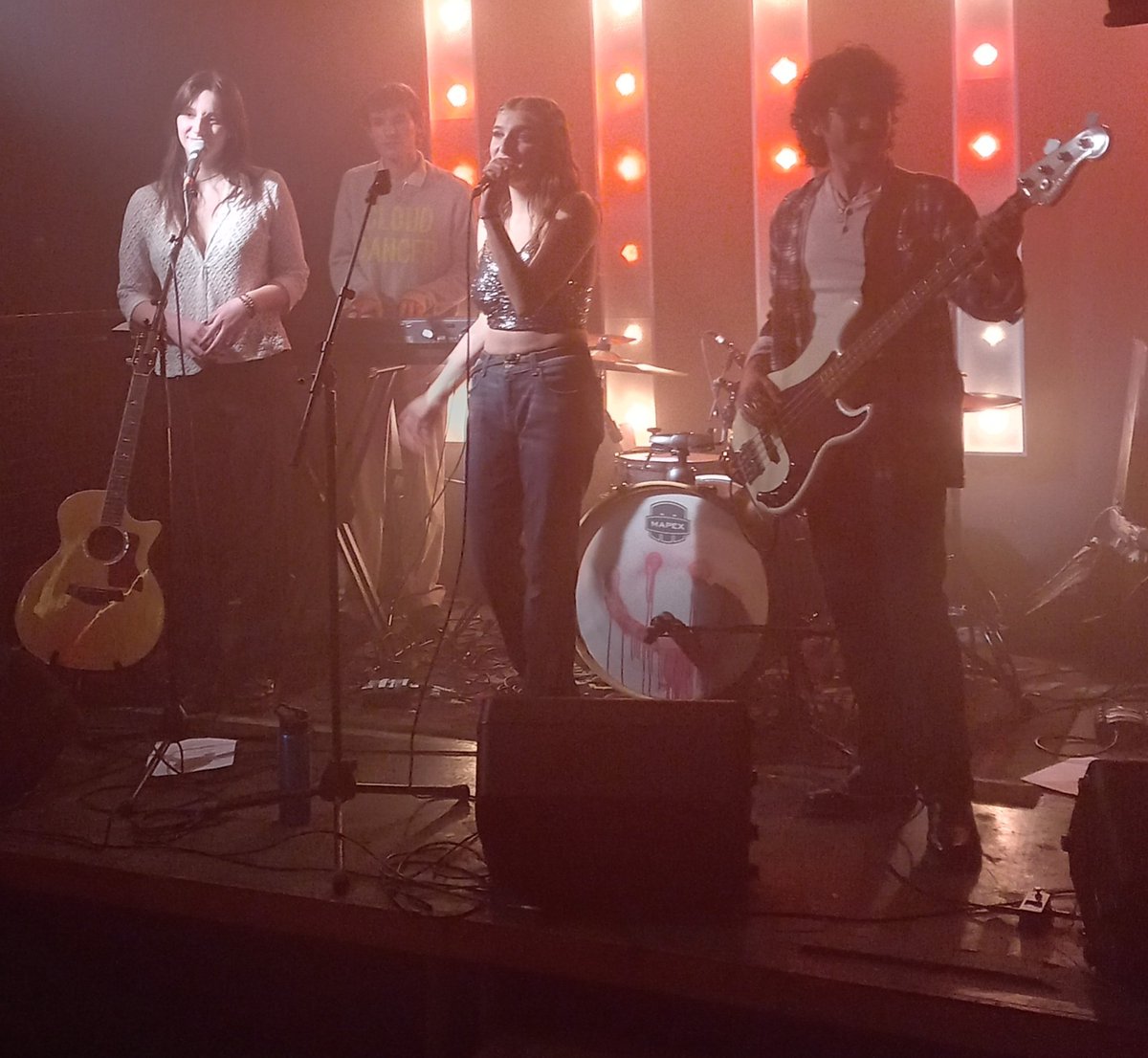 iandunphs's tweet photo. Many thanks to @megannwyn, @fiona_lennon and #Haiven for a wonderful night of live music at The Kazimier Stockroom! Nice chatting to @stu_skips_noone too. https://t.co/haqrGmZyo8