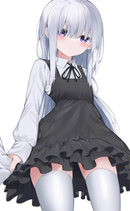 袖を掴む