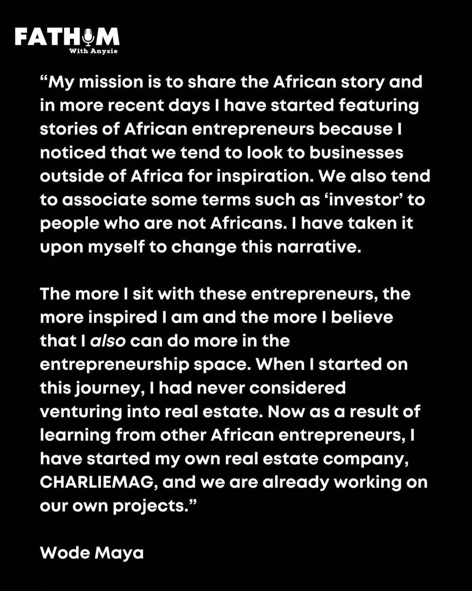 Gems from the episode with Wode Maya!
Follow the link in the bio for the full episode. 💎