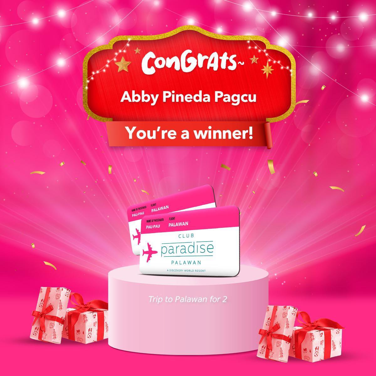 foodpandaPH's tweet photo. Christmas came early for our Week 8 winners! 🎅🎁 

If your name isn’t on the list this time, don’t worry. You can still join ordering &amp; using the code FPASKO at checkout. 

The more you order, the better your chances at winning. YAAAAAAY~ #LiveLikeaPanda 🐼 https://t.co/hfOfhcdE6v