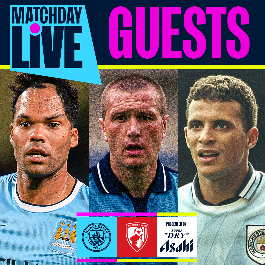 .@JoleonLescott, @stevehowey624 and Keith Curle are the star guests for our Matchday Live show as we take on Bournemouth later today! 🙌 Tune in at 14:00 (UK) 📺