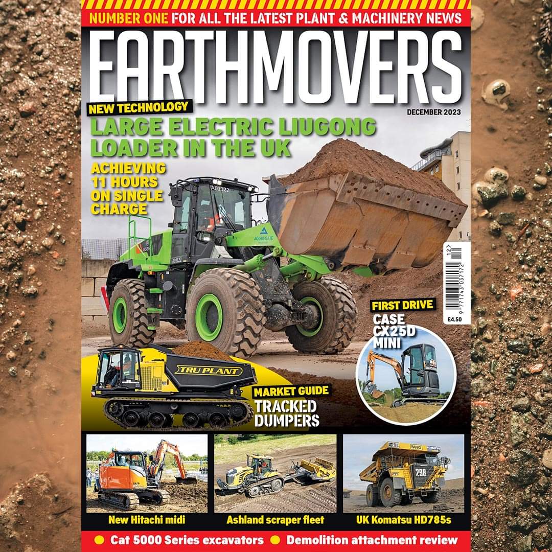 EarthmoversMag's tweet photo. The December 2023 issue is on sale now! See the full contents here ⬇️
https://t.co/8lDtjCZGsx

-----
#earthmoversmagazine #liugong #caseconstruction #caterpillar #komatsu #hitachiconstruction #construction #demolition #mining https://t.co/dYuMG34PaW
