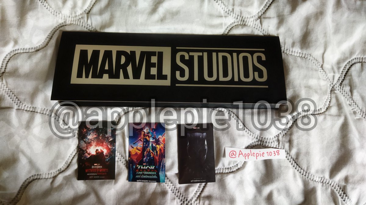 ขายบัตรเเม่เหล็ก+ซองใส่ ลิขสิทธ์เเท้จากโรงหนังมีเรื่อง DoctorStrange2,Thor4,Blackpanther2
ราคารวมส่ง 500บาท *ไม่ขายเเยก*
#ตลาดนัดmarvel #ตลาดนัดมาร์เวล