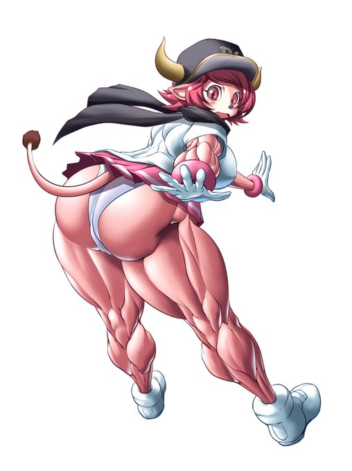 数少ない尻絵。 