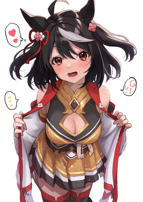 キタサンブラックいっぱい描いてます!よろしくお願いします〜! #三連休はフォロワーがふえるらしい  #いい推しの日 