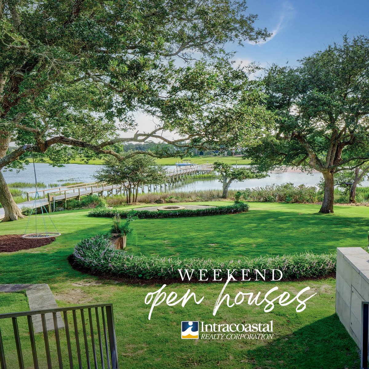 Come out and tour some of the area's most beautiful homes at our many open houses this weekend. We're here to make your coastal living dreams a reality! 🤝 #wilmingtonnc 

📸 pictured: 2709 Middle Sound Loop Road 
🗝️ bit.ly/HoweCreekLuxur… 
View all 👉 ircopen.com