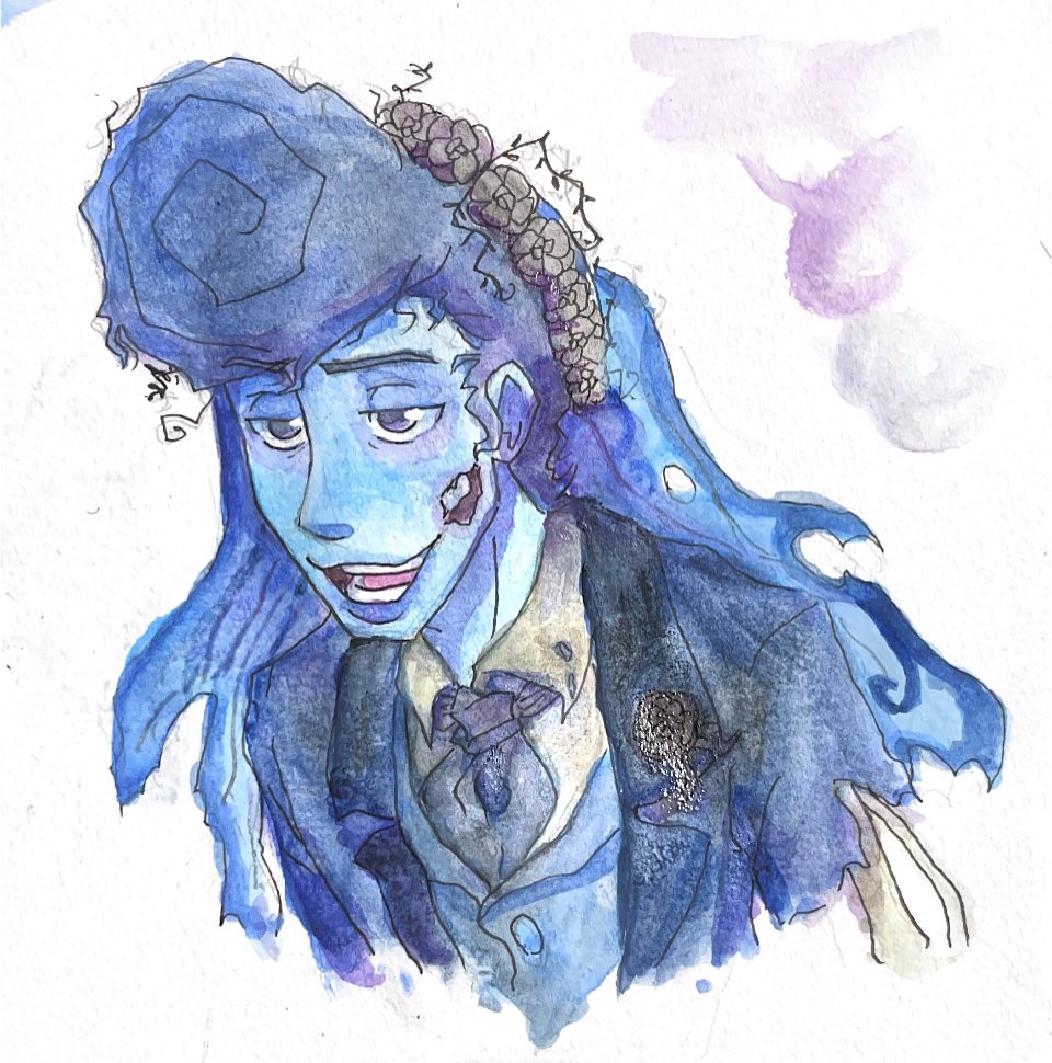 I wanted to draw Corpse Puppet AU Wally since a while ago but I got a idea of human version so I drew it! I really like both Corpse Bride and Corpse Puppet💖✨!! Corpse Puppet AU by @QuillSketch #WelcomeHome #WelcomeHomeAU