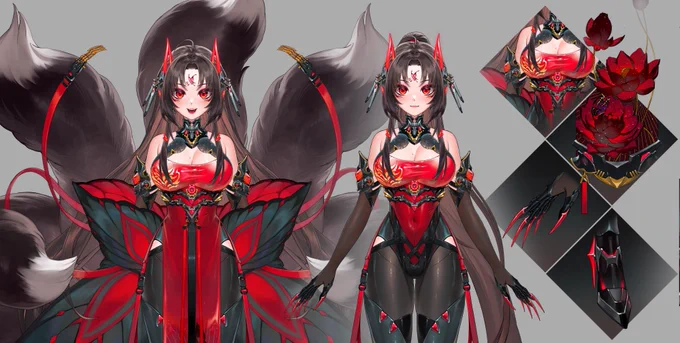 Vtuber design + model commission (c)   I am so happy to be able to work on this one. Please check out her stream!