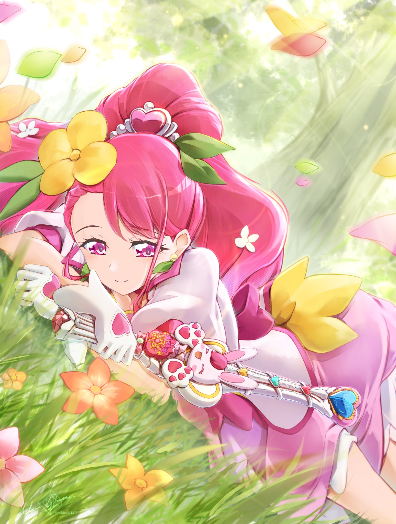 キュアグレース　ステッカー Hanadera Nodoka (Cure Grace) - Stickers - PreCure Series
