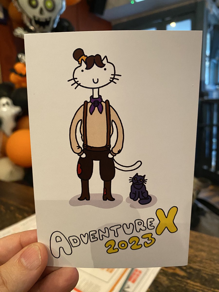 WadjetEyeGames's tweet photo. Tho-meow-sina Bateman. (Care of @preymak) https://t.co/m6SZFaZZyn