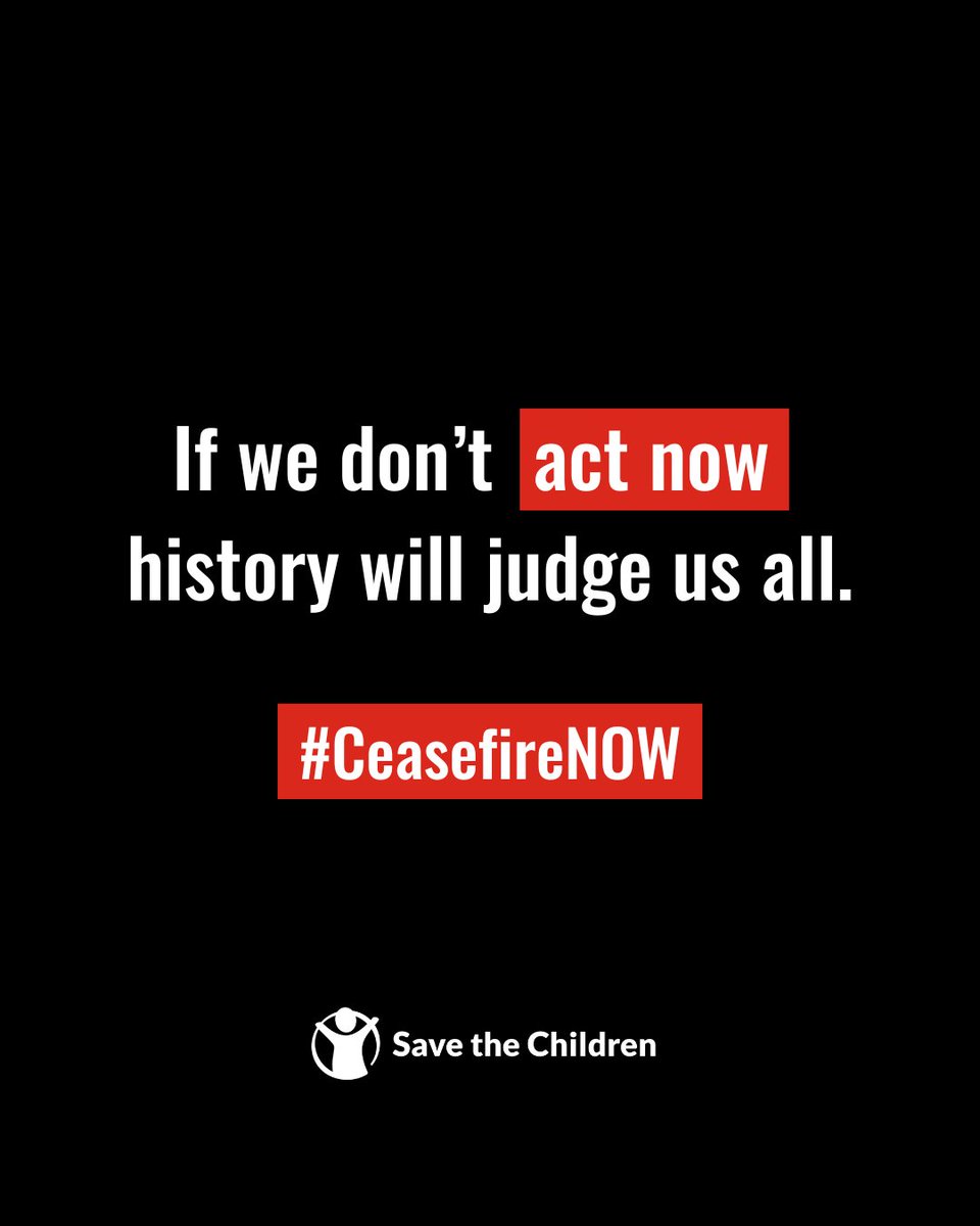 All children in the occupied Palestinian territory and Israel should be protected.

This is a moment of truth. It’s time to act. Raise your voice and join the call for an immediate #CeasefireNOW.

Sign the petition now 👉 bit.ly/478IKyo

#Gaza #oPt #Israel
