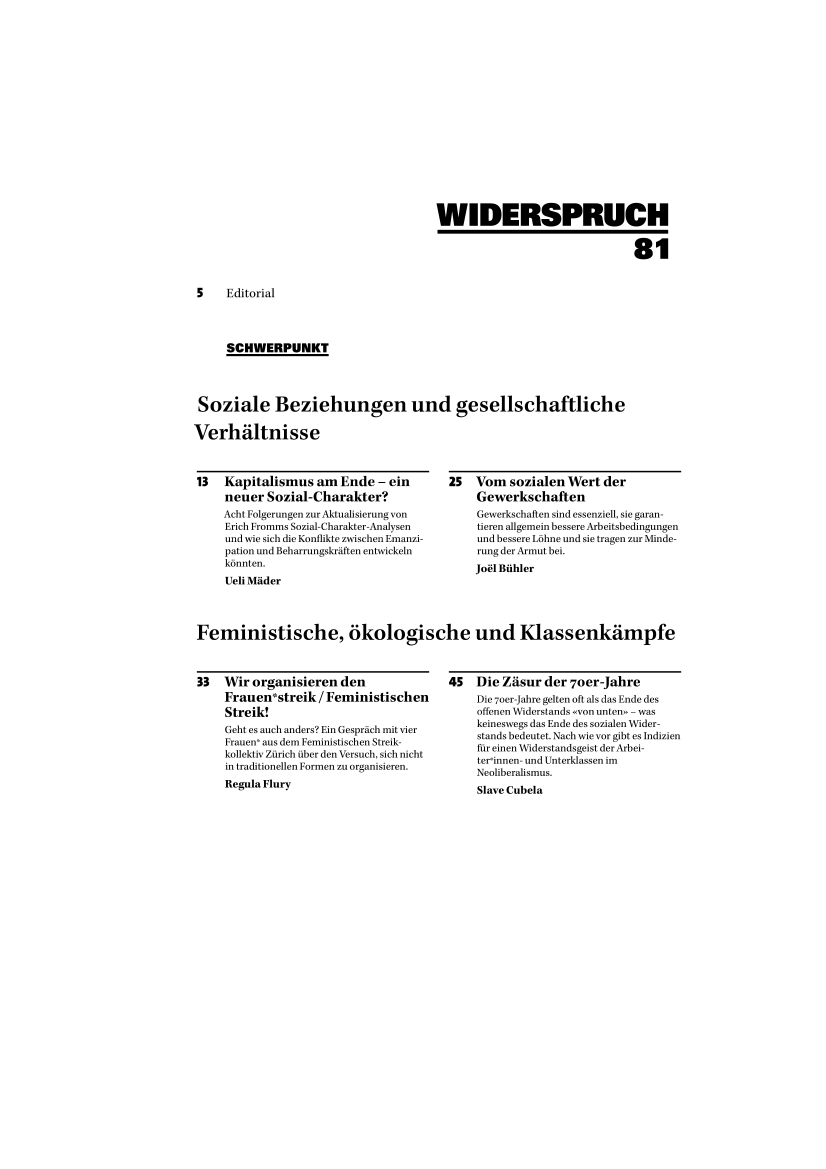 WSP_Zeitschrift's tweet photo. Organisierung in der Krise – das Inhaltsverzeichnis

14 Beiträge zum Schwerpunktthema, 6 zur Diskussion und 9 Rezensionen – Heft 81 jetzt hier bestellen: https://t.co/6w7QeD0P9u https://t.co/MR6pXcjbdu