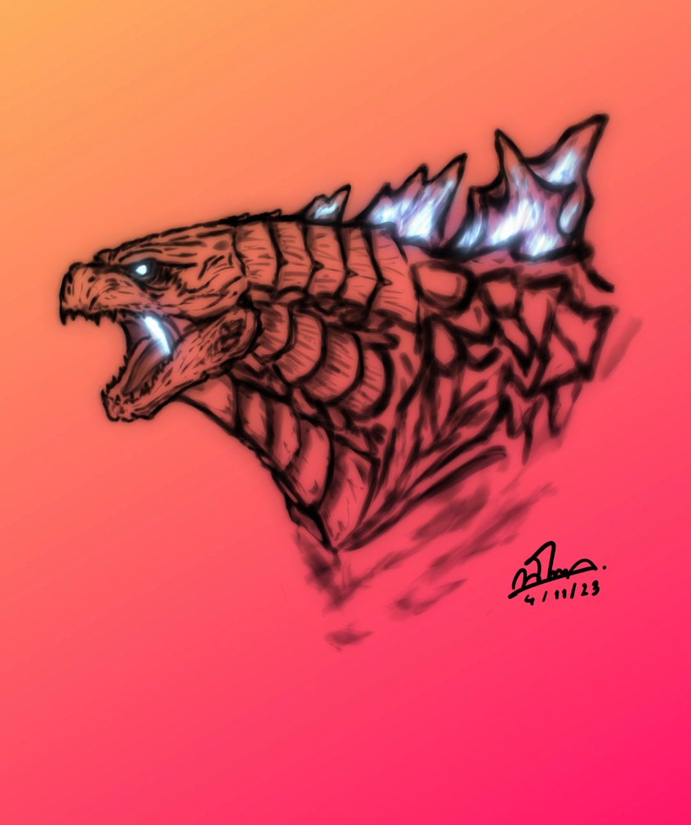 godzilla ゴジラ
#godzilla #ゴジラ #art #monster #FANART #OC #characterdesign #drawing #KaijuUniverse #Kaiju 
#Tokusatsu #japanese #gemstone 
#godzilla2019 #Monsterverse #artist