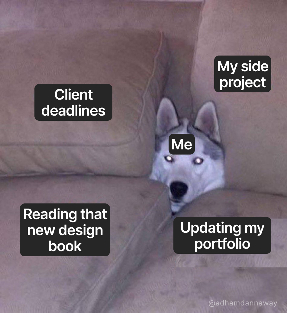 I'll do it tomorrow 😅

#design #ux #uxui #uxdesign #webdesign