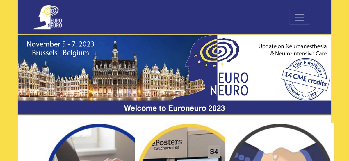 EuroNeuro starts tomorrow in Brussels! More than 600 participants and yet lots of discussions!