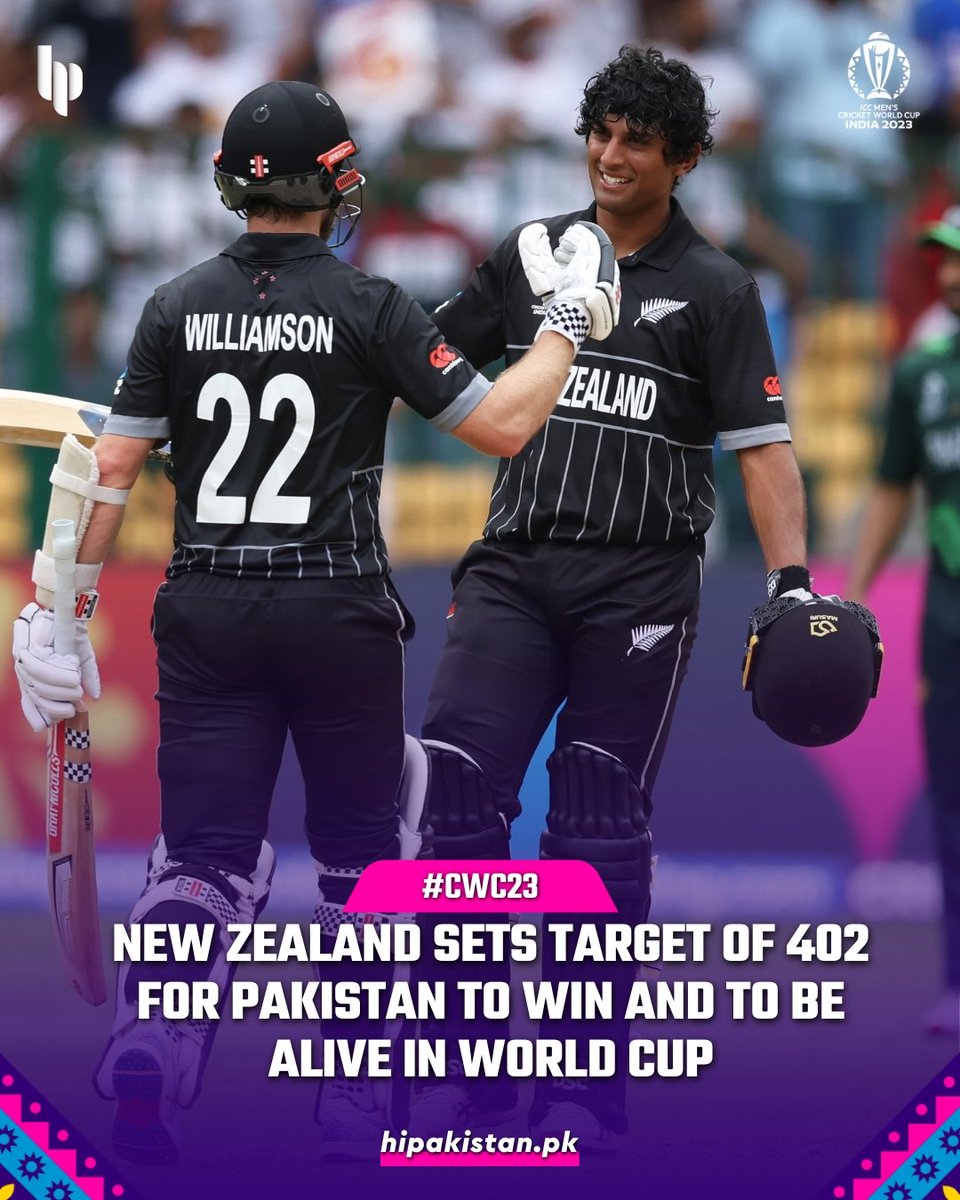 #PAKvsNZ New Zealand sets target of 402 for Pakistan to win and to be alive in worldcup.

#pakvsnz #kanewilliamson #ravichandran #pakistancricketteam #hipakistan