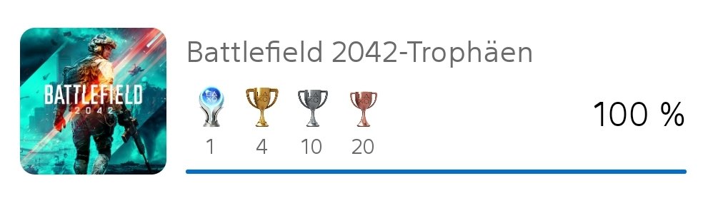 Finally Platin 🥳🥳🥳 #Battlefield2042