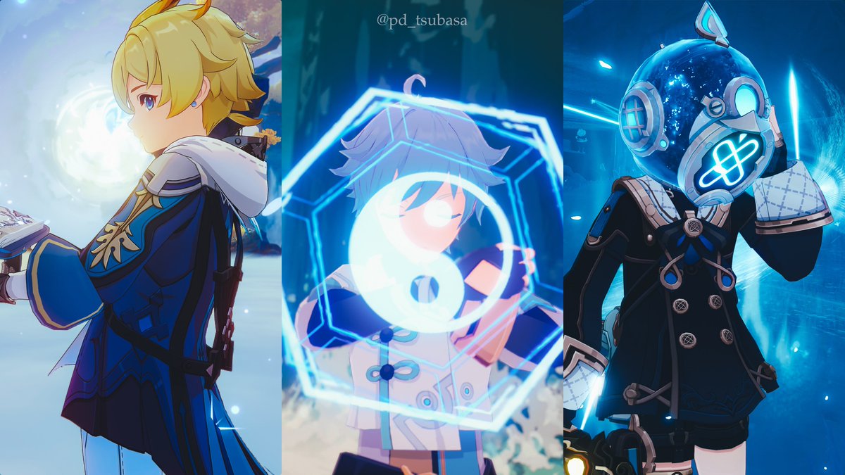 Cryo Boys
#Mika #Chongyun #Freminet
#原神 #原神写真部