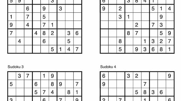 _Pasatiempos_ on X: Sudoku para imprimir nº 47