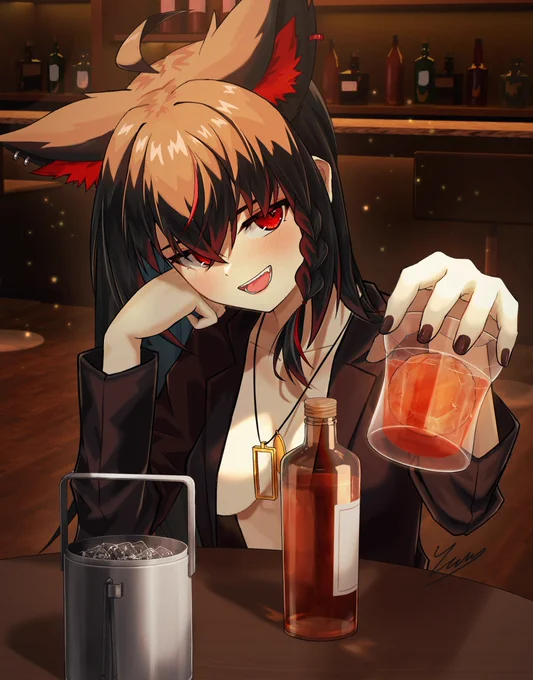 #絵フブキ  黒上フブキ