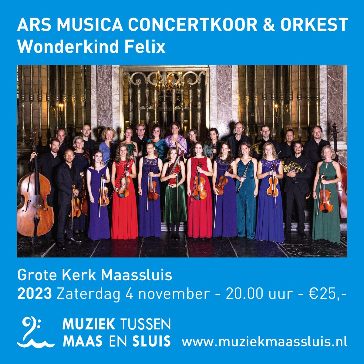 Vanavond in Maassluis, programma rond de jonge Felix Mendelssohn.

<a href="/ArsMuziek/">Ars Musica</a> #mendelssohn #maassluis

Meer informatie en online kaartverkoop via muziekmaassluis.nl/wonderkind-fel…