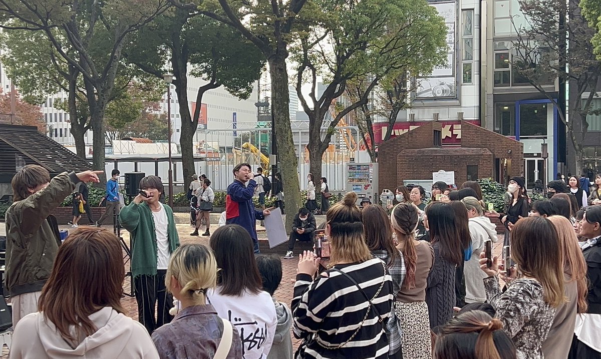 SPN__official's tweet image. 本日は4組合同ストリートライブ🎉
ありがとうございました！

僕たちアーティストはみんなのおかげで
日々活動する事が出来てます。

それぞれこの先に大きな目標があります。
必ず全員で達成させましょう🤝

これからも宜しくお願いします🙌✨

#Synphony #CAIKI
#Ciely #AFECT