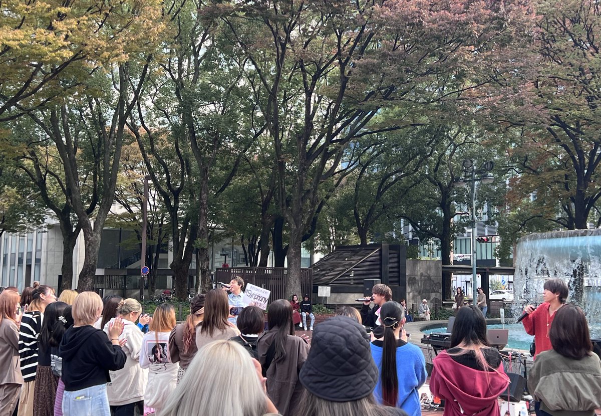 SPN__official's tweet image. 本日は4組合同ストリートライブ🎉
ありがとうございました！

僕たちアーティストはみんなのおかげで
日々活動する事が出来てます。

それぞれこの先に大きな目標があります。
必ず全員で達成させましょう🤝

これからも宜しくお願いします🙌✨

#Synphony #CAIKI
#Ciely #AFECT