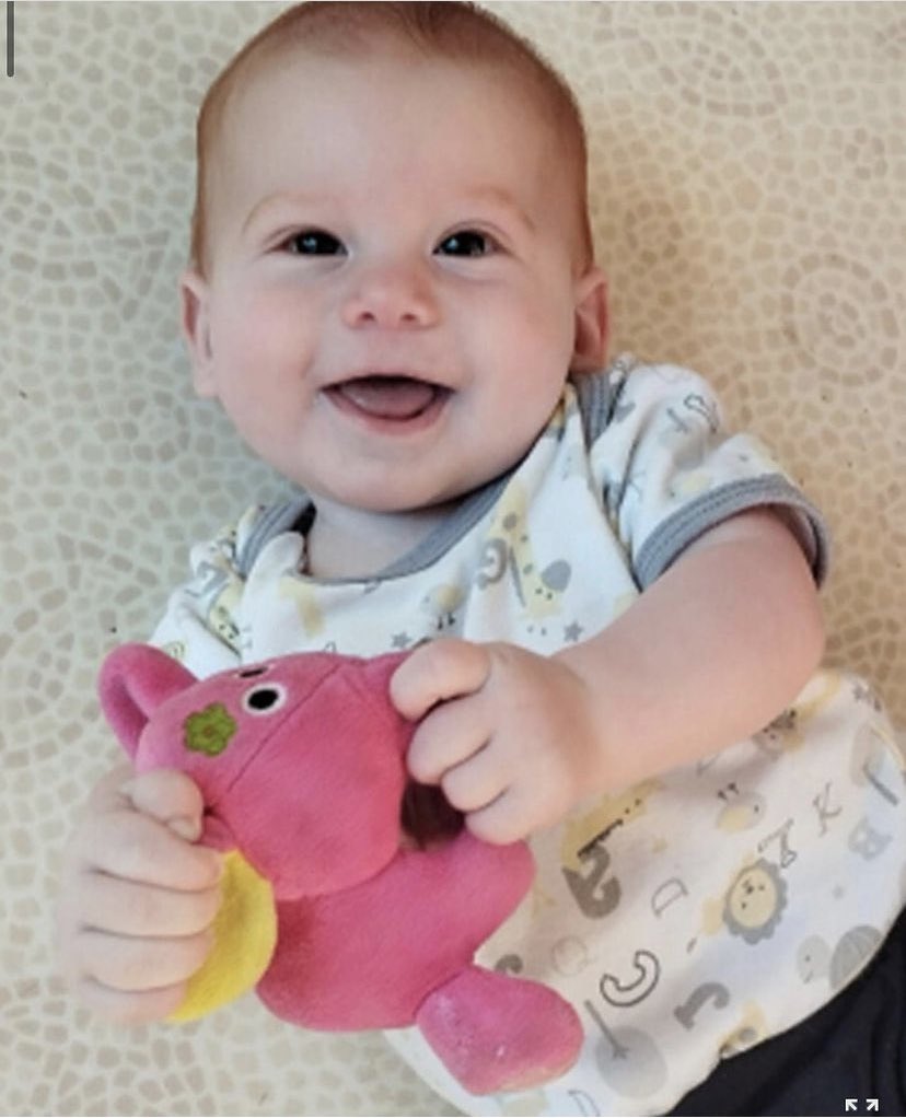 The sweet baby, Kfir bibas, who was brutally kidnapped to Gaza by Hamas, is always referred to as “the 9 month old baby”. Well, he is already 10 months old now. 28 nights in hell. #BringThemHomeNow