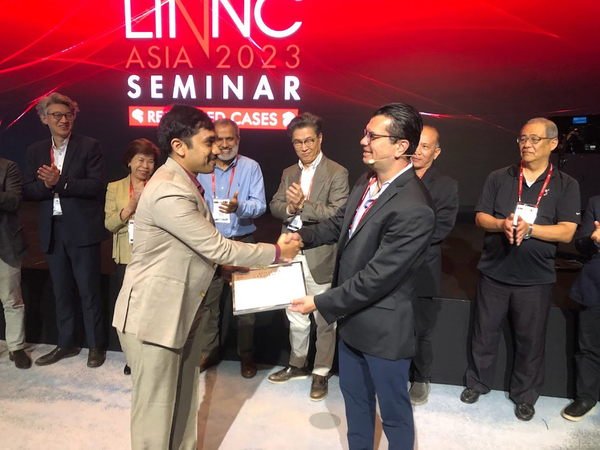 And the winner is ... Congratulations to Dr. Vivek LANKA from India for winning the Best Clinical Case Award at #LINNCAsia 2023! 🏆🌟