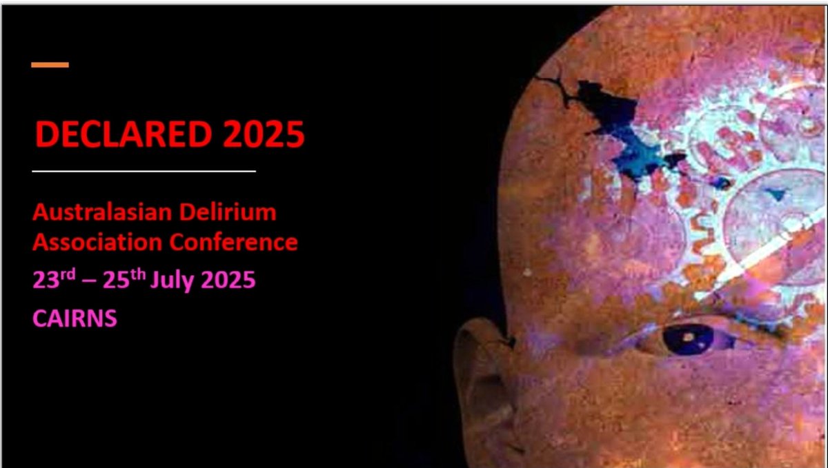 Impressive program <a href="/RANZCP/">RANZCP</a> Huge presence of Delirium topics <a href="/andyteodorczuk/">Andy Teodorczuk</a> <a href="/daltshrinker/">Andrew Daltry</a> <a href="/LowdenDan/">Dan Lowden</a> <a href="/ANZDA_delirium/">AustralasianDelirium</a> Future collaboration is the key #DECLARED2025 Cairns, QLD