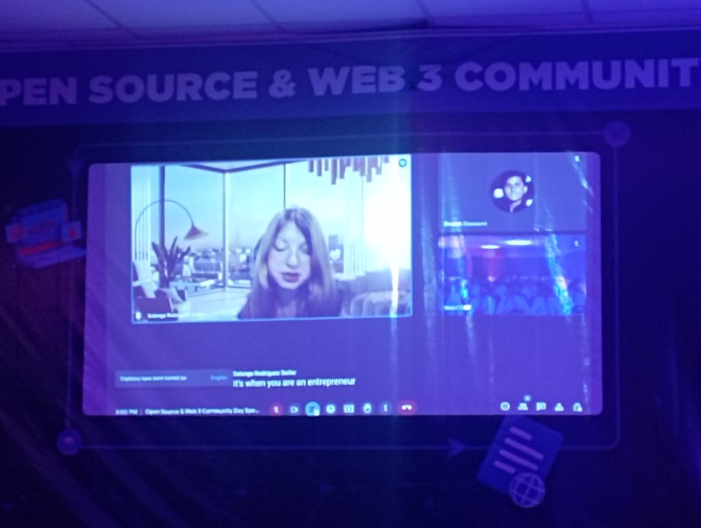 XAnuj10's tweet photo. Learning many things about NFT,Scale Blockchain and many more on the WEB3 COMMUNITY DAY 🥳🥳. https://t.co/bzLrLMMOdc