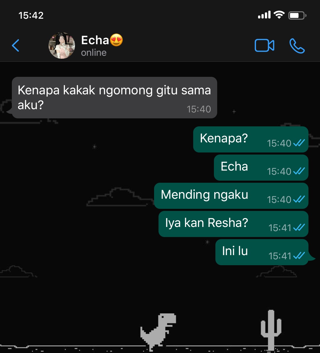 ppabbangiie's tweet photo. • Faker

Dia bilang dia itu sukanya perempuan. Gampang! Kenapa aku gak usaha dekatin pake akun fake aja?

a Yeongyu AU
by Ppabangieonwp https://t.co/fNJLbwvF2q