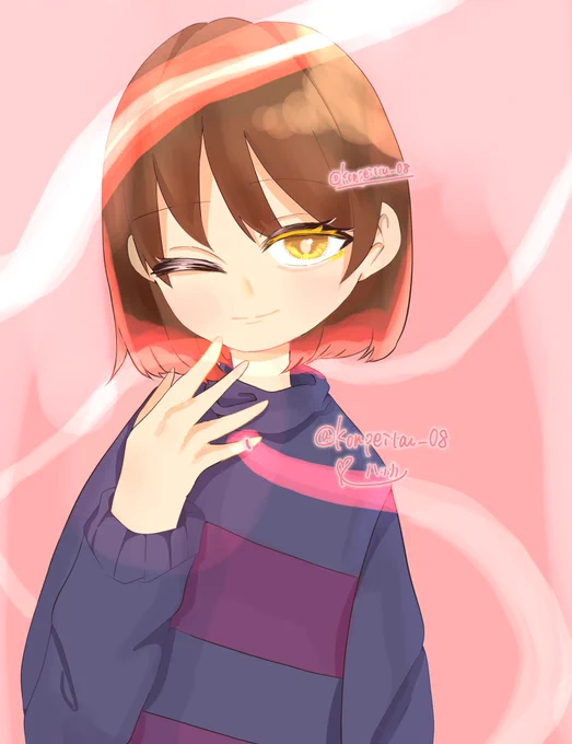 11月になったので!アンダーテール中心に絵を描いてます!全反応ゆっくりと巡回していきます フォロワーさんご協力お願いします… #アンダーテール好きさんと繋がりたい #絵柄が好きっていう人と繋がりたい #三連休はフォロワーが増えるらしい #イラスト
