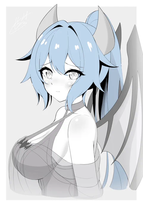 描き溜めてたらくがき眠夢エルちゃん