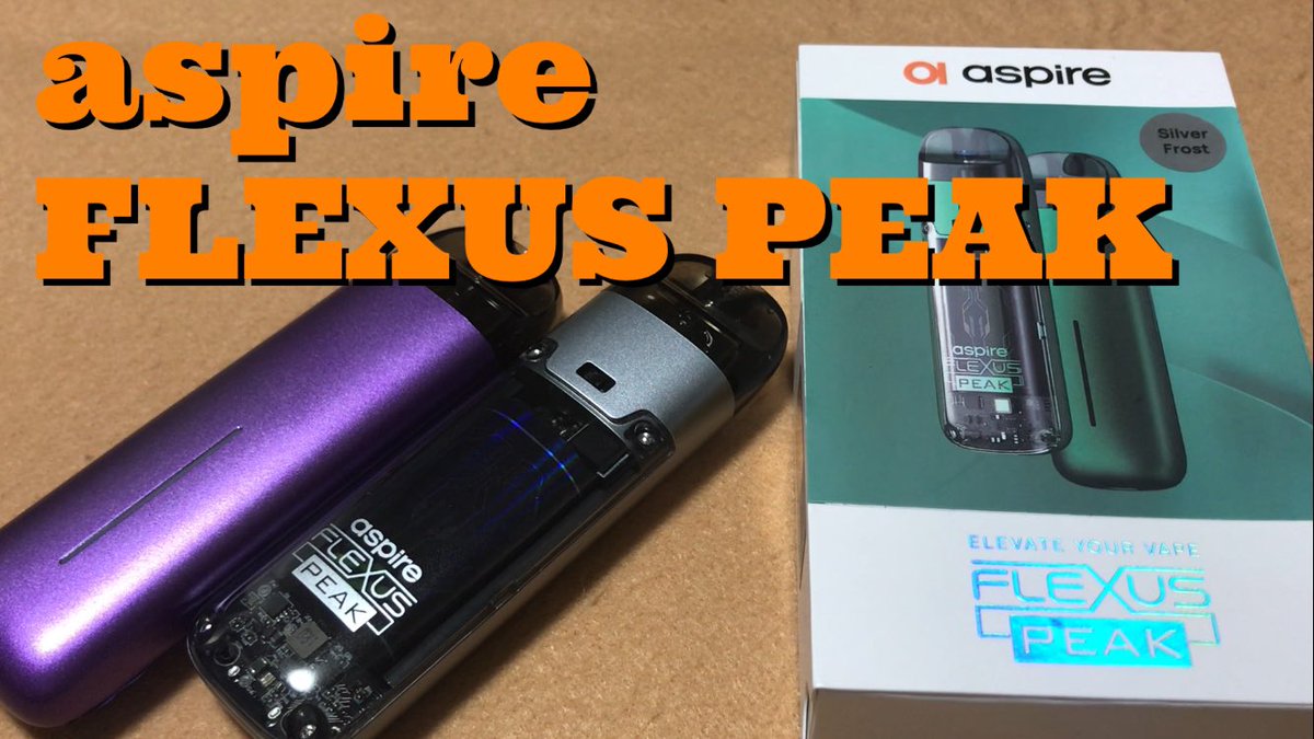 kintaro2013's tweet photo. 動画を公開しました！
よろしければご覧ください！

aspire  FLEXUS PEAK【開封レビュー】パフボタンが無くなりましたね！
https://t.co/Iv0P7TZOTk
#aspire #FLEXUS #PEAK https://t.co/9CiMz8pP8B