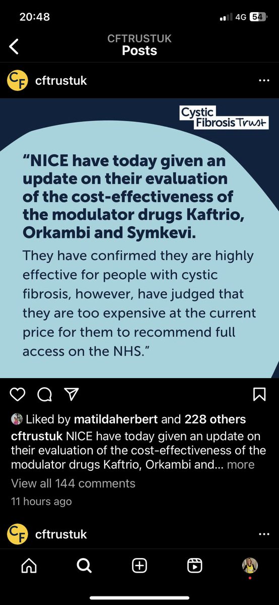 <a href="/richardm56/">Richard Madeley</a> what are your thoughts on this? These drugs are life changing, life extending and therefore life saving. Will you be covering this on <a href="/GMB/">Good Morning Britain</a>. The life line is being taken away from most of the UK CF community #Kaftrio #cysticfibrosis #fightingforalifeunlimited