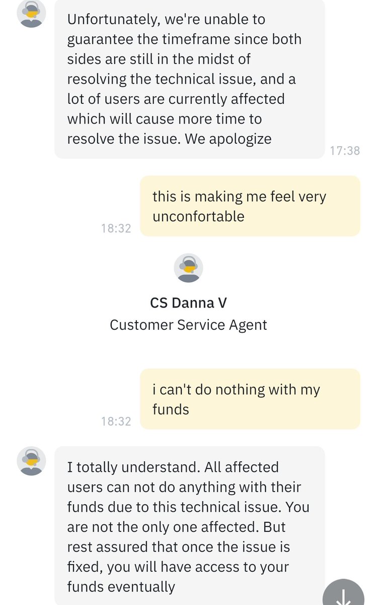<a href="/binance/">Binance</a> have my funds all blocked for more than a week now without any explanation or solution this is crime <a href="/cz_binance/">CZ 🔶 BNB</a>!
Now if u deposit euros Binance does the conversion automatically to usdt but they keep my Eur funds blocked please help