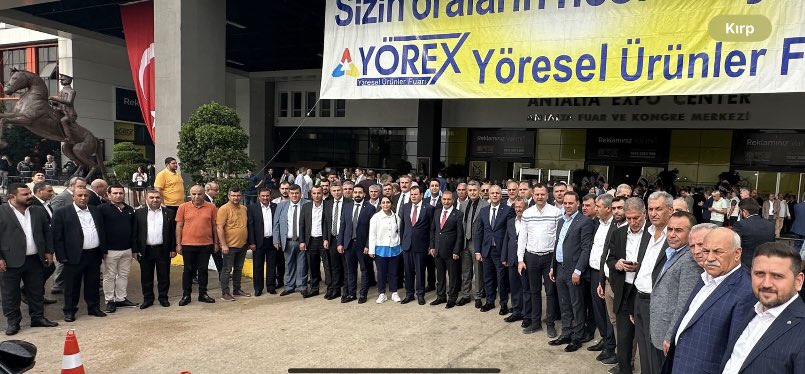 MehmetAliAkba12's tweet photo. Şanlıurfa ticaret ve sanayi odası olarak Antalya YÖREX  Fuarı'na katılım sağladık
@mdoganyetim @serhatkrd @sanliurfatso @TOBBiletisim @RHisarciklioglu @ylmazguvenc @mtnilengiz https://t.co/LlzQ6wf905