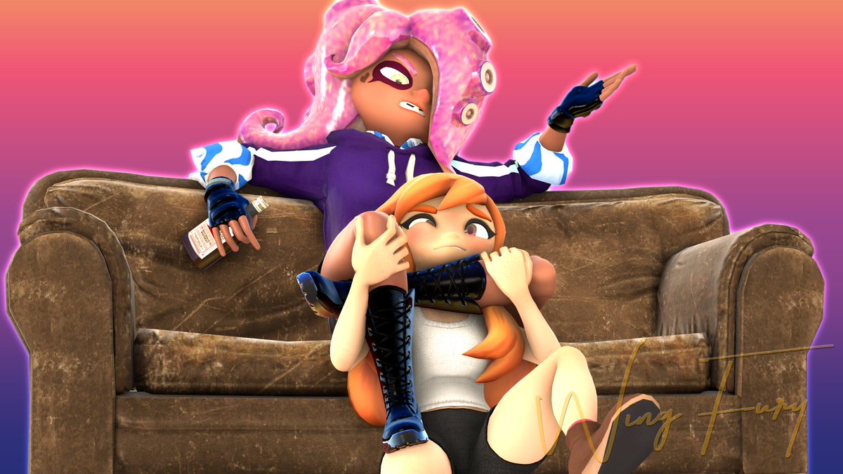 W1ng_Fury's tweet photo. Ladies and gentlemen, we have a duty. 
To make sure Meggy x Desti ship comes out on top in the end. https://t.co/dTN2PN2n62