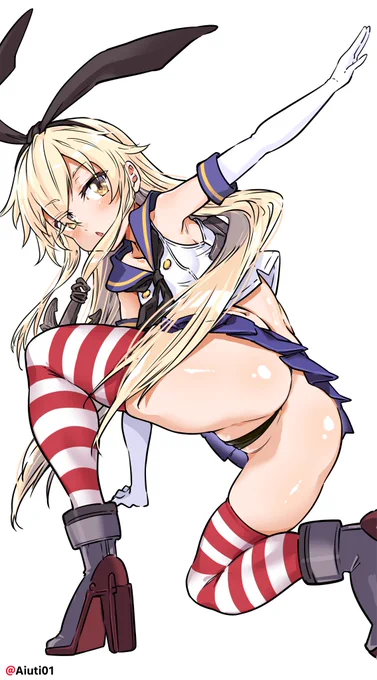 ぜかましり過去絵#いいおしりの日 