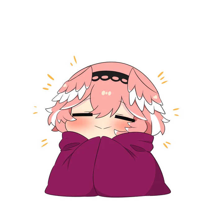 ぬくぬく #Luillust 