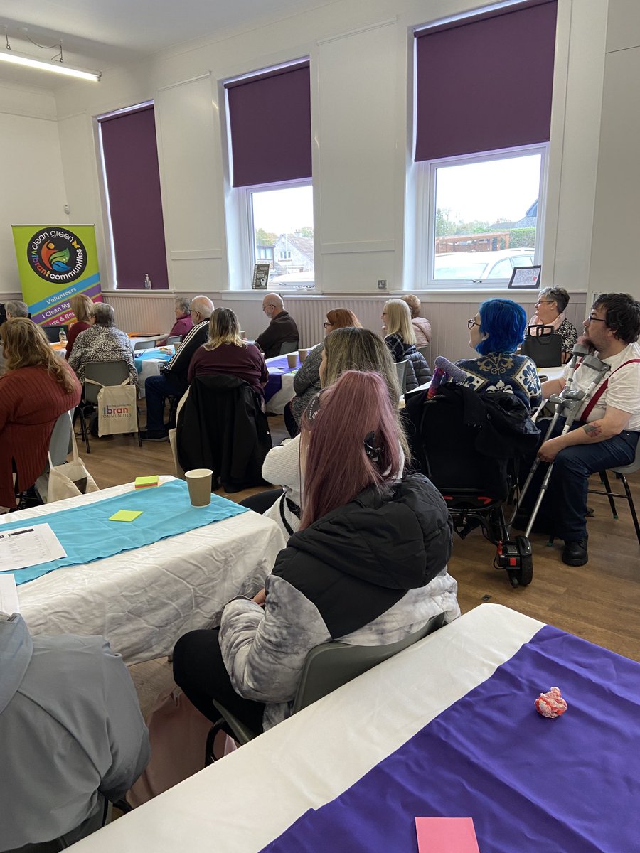 AHodgart's tweet photo. What a great start to 2023 Communities Conference with CAMPS entertainment!! ⁦@brodie_suzanne⁩ ⁦@_KevinWells⁩ ⁦@Daniell13663455⁩ ⁦@eacMargoCrolley⁩ ⁦@kieranwardrop⁩ ⁦@antisocial_mhs⁩ ⁦@VibrantEAC⁩ ⁦@EastAyrshire⁩ https://t.co/u38JFueeCe