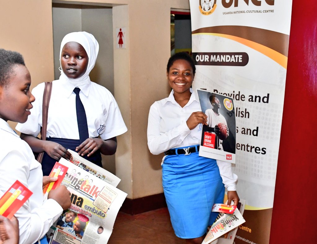 STFUganda's tweet photo. #STFupdates: Its an honor to be part of students Mentorship Program happening at National Theatre organized by @tasslesfilms.
Young People will learn about their body changes , Hygiene, public speaking, career etc. https://t.co/OCZOGsQooT