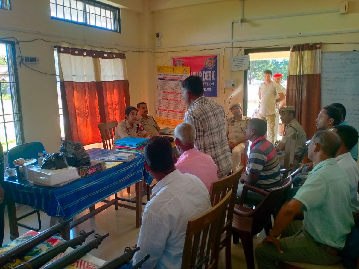 Thana level nagarik committee meetings have been held at police stations of Nalbari! Important issues and ideas were discussed towards a safer & stronger Nalbari! @CMOfficeAssam @assampolice @DGPAssamPolice