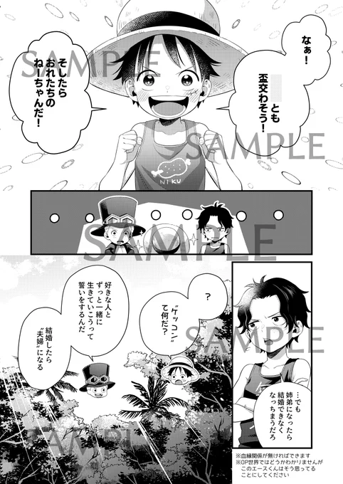 12月OP夢オンリー新刊サンプル②
アンケよろしくお願いします…!
https://t.co/fykhrRdDAL 